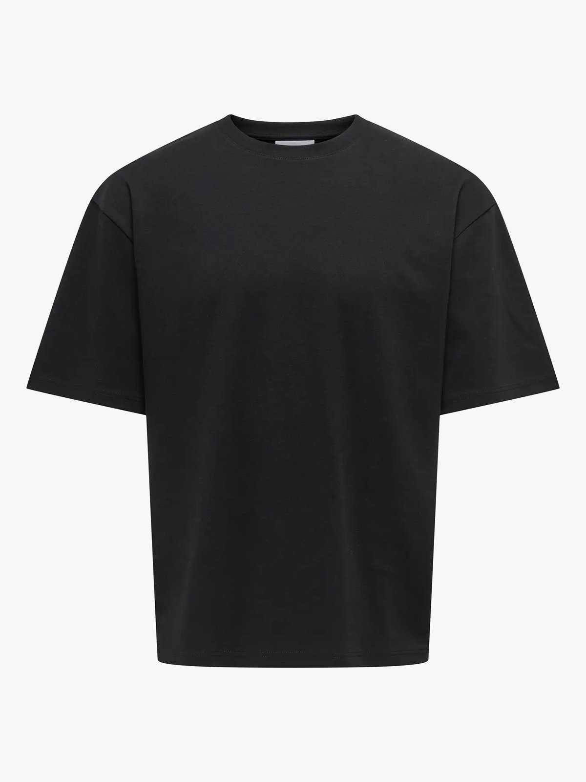 Only & Sons Caspian Airflex Boxy Short Sleeve Tee Black