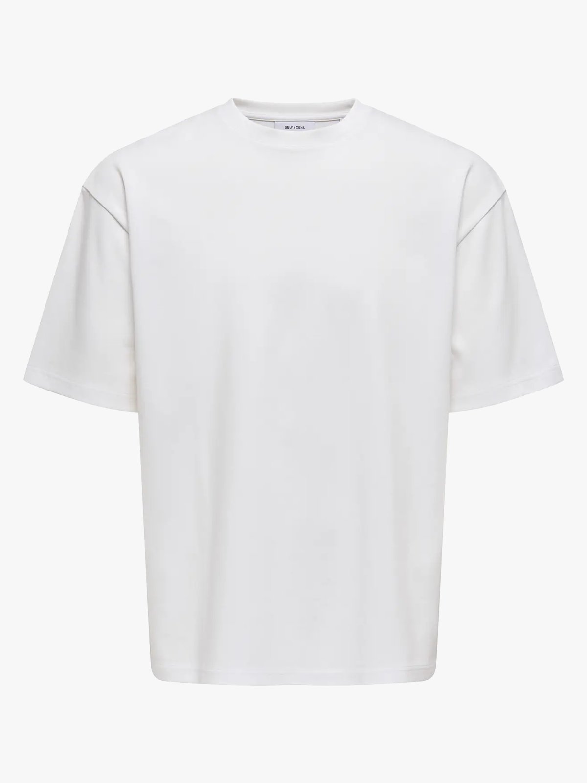 Only & Sons Caspian Airflex Boxy Short Sleeve Tee White