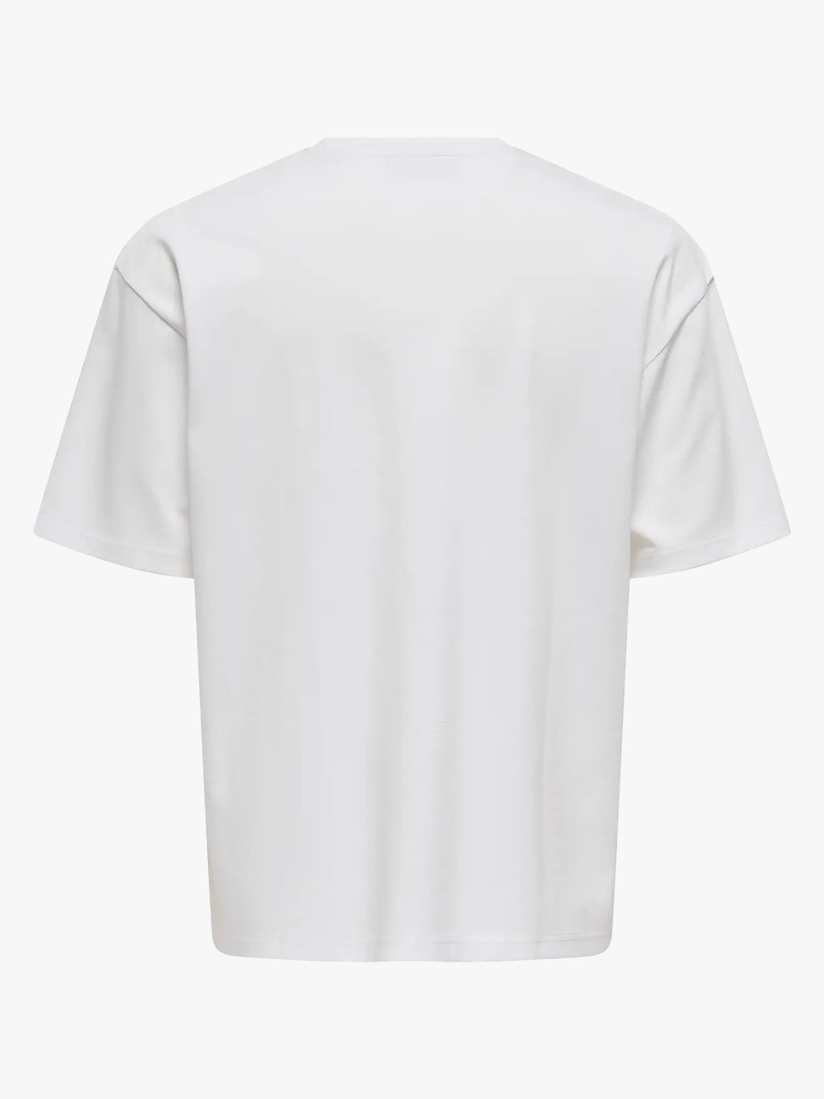 Only & Sons Caspian Airflex Boxy Short Sleeve Tee White