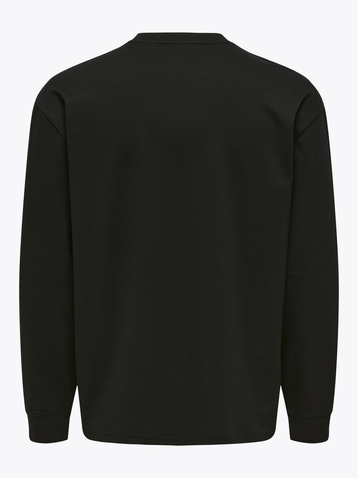 Only & Sons Caspian Airflex Relax Long Sleeve Tee Black