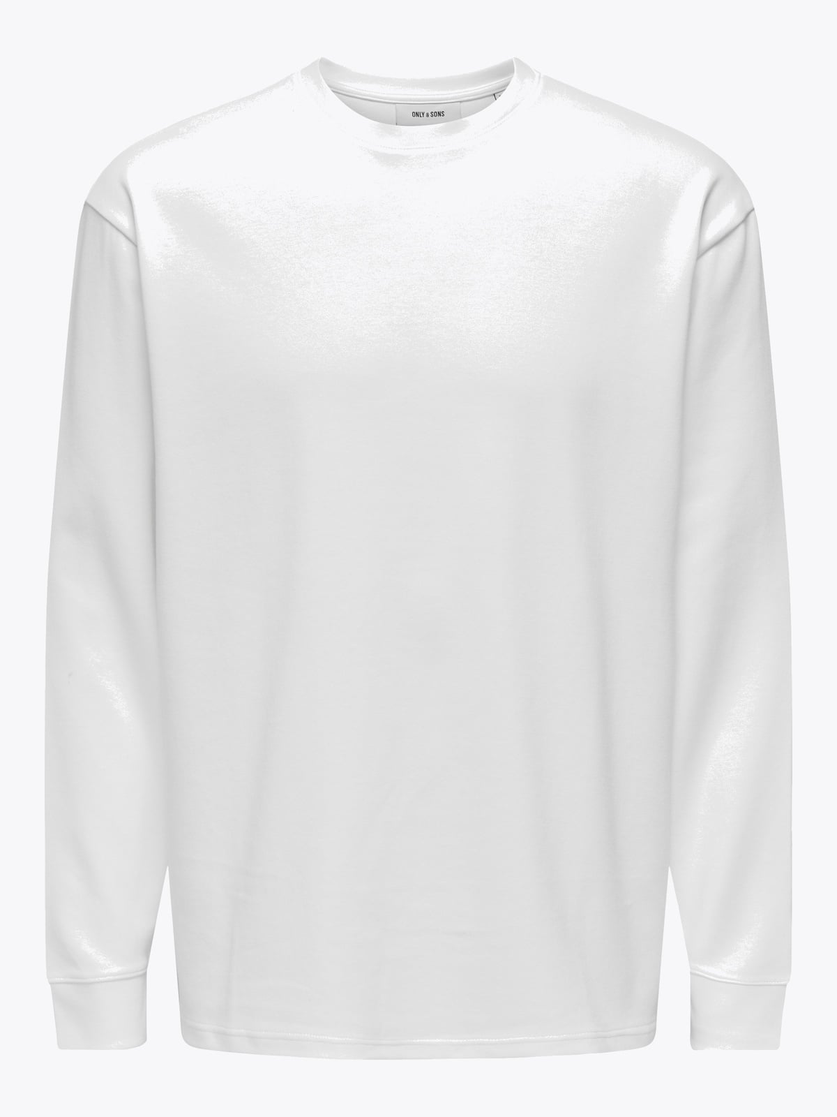 Only & Sons Caspian Airflex Relax Long Sleeve Tee White
