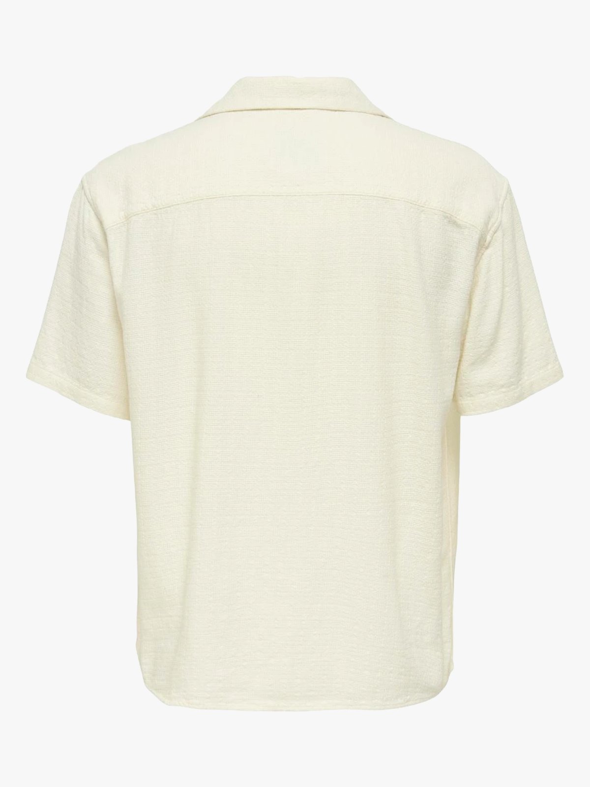 Only & Sons Latham RLXSS Resort Linen Structure Cloud Dancer