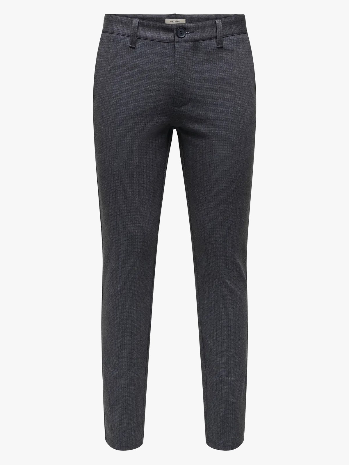 Only & Sons Mark Slim Check Pant Night Sky