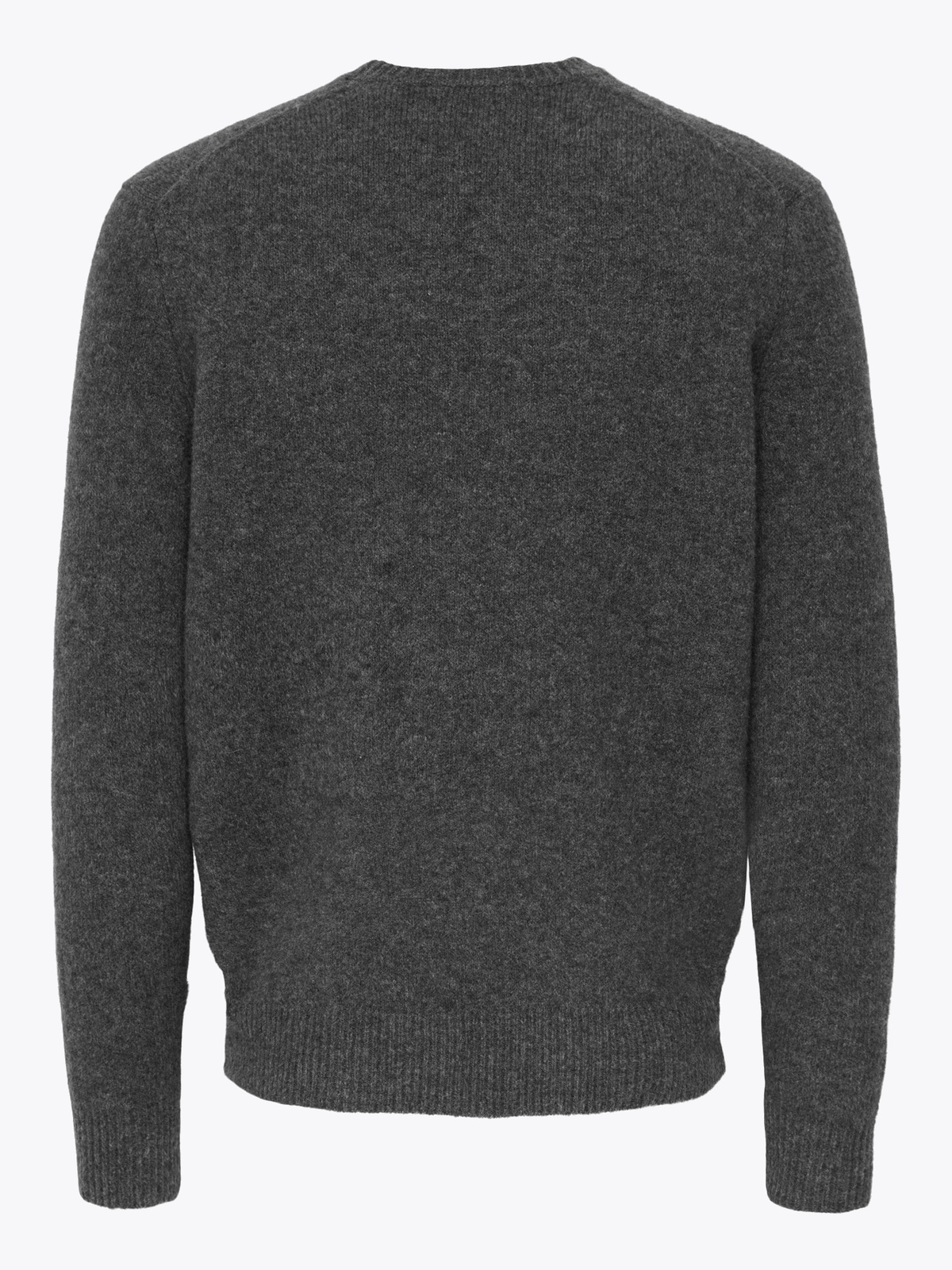 Only & Sons Ray Regular Long Sleeve Crew Knit Dark Grey Melange