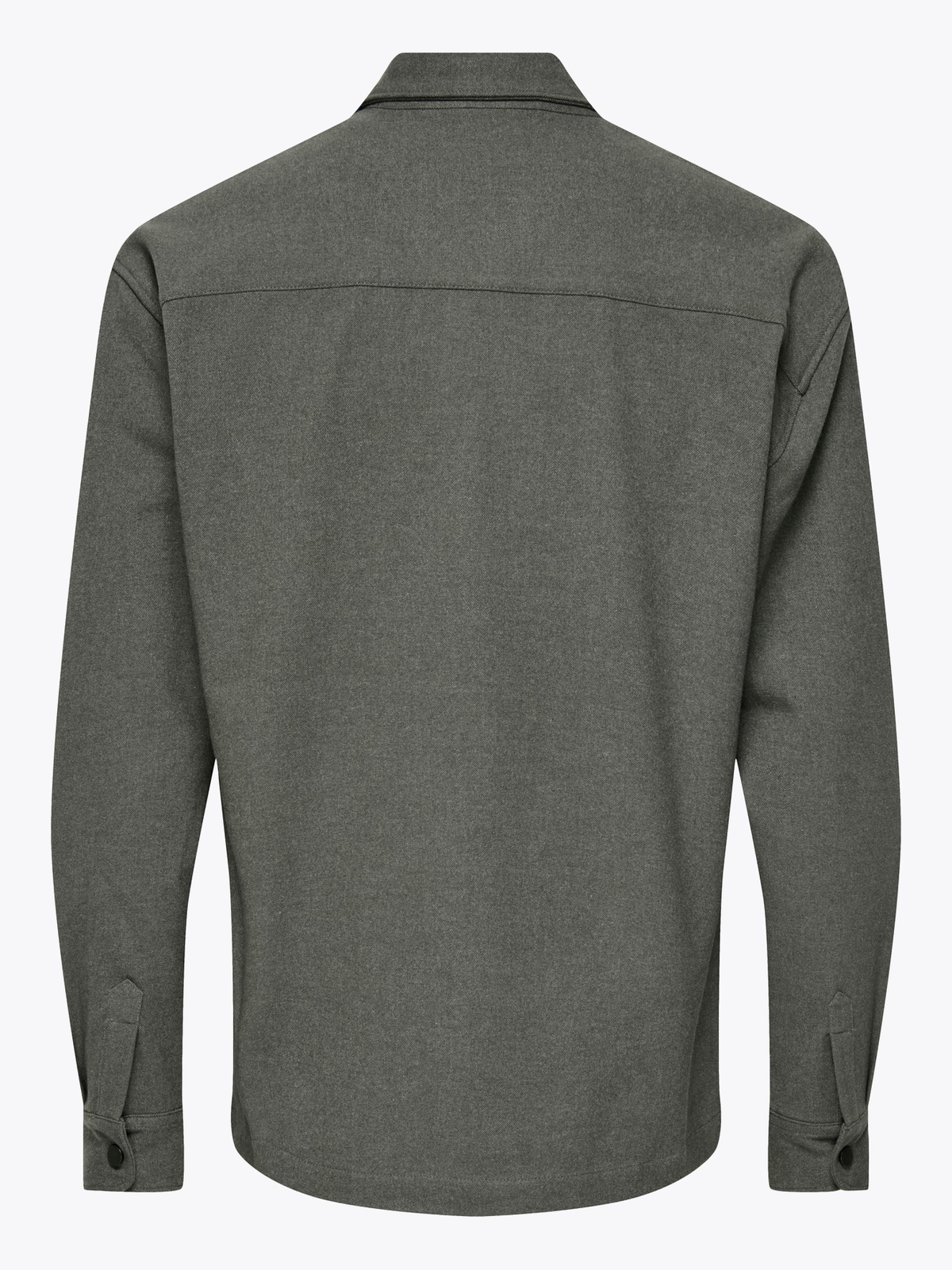 Only & Sons Mark Brushed Overshirt Beluga