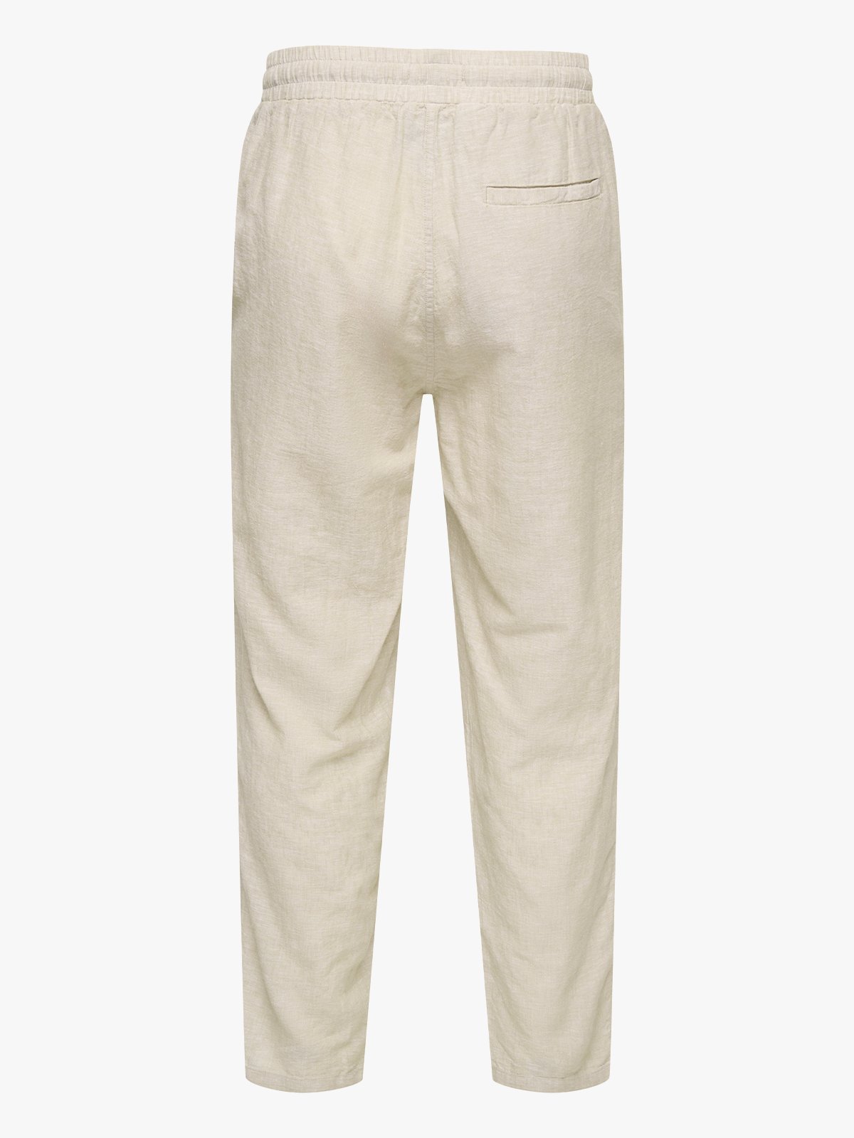 Only & Sons Caiden Linen Blend Pant Chinchilla