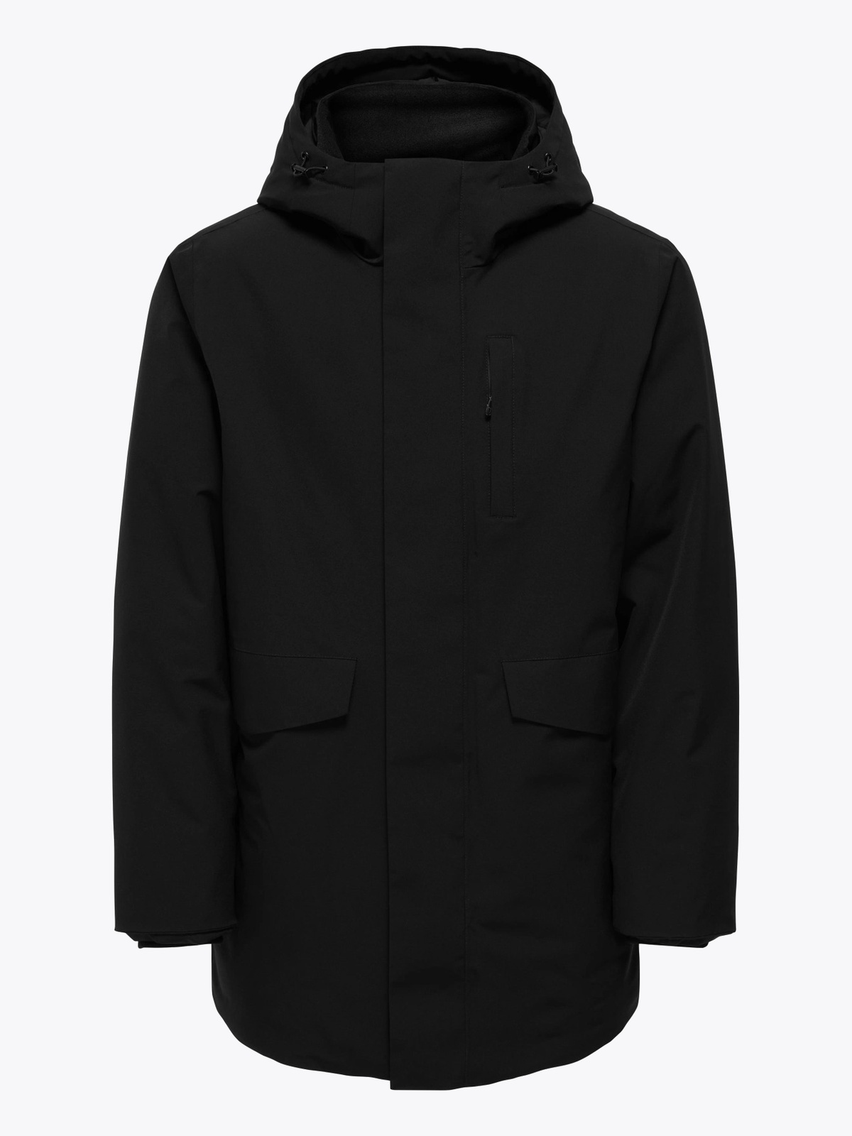 Only & Sons Enrico Waterproof Stretch Parka Black