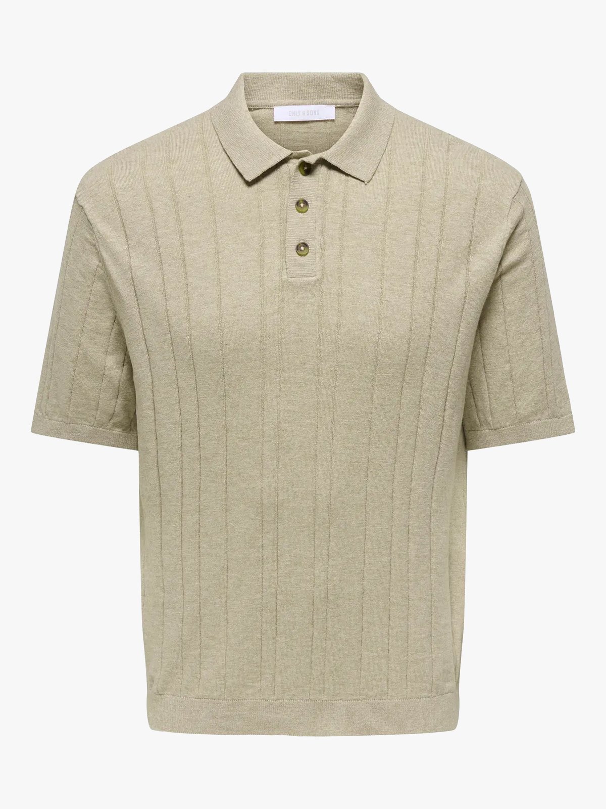 Only & Sons Sofus Regular Short Sleeve Polo Knit Pure Cashmere