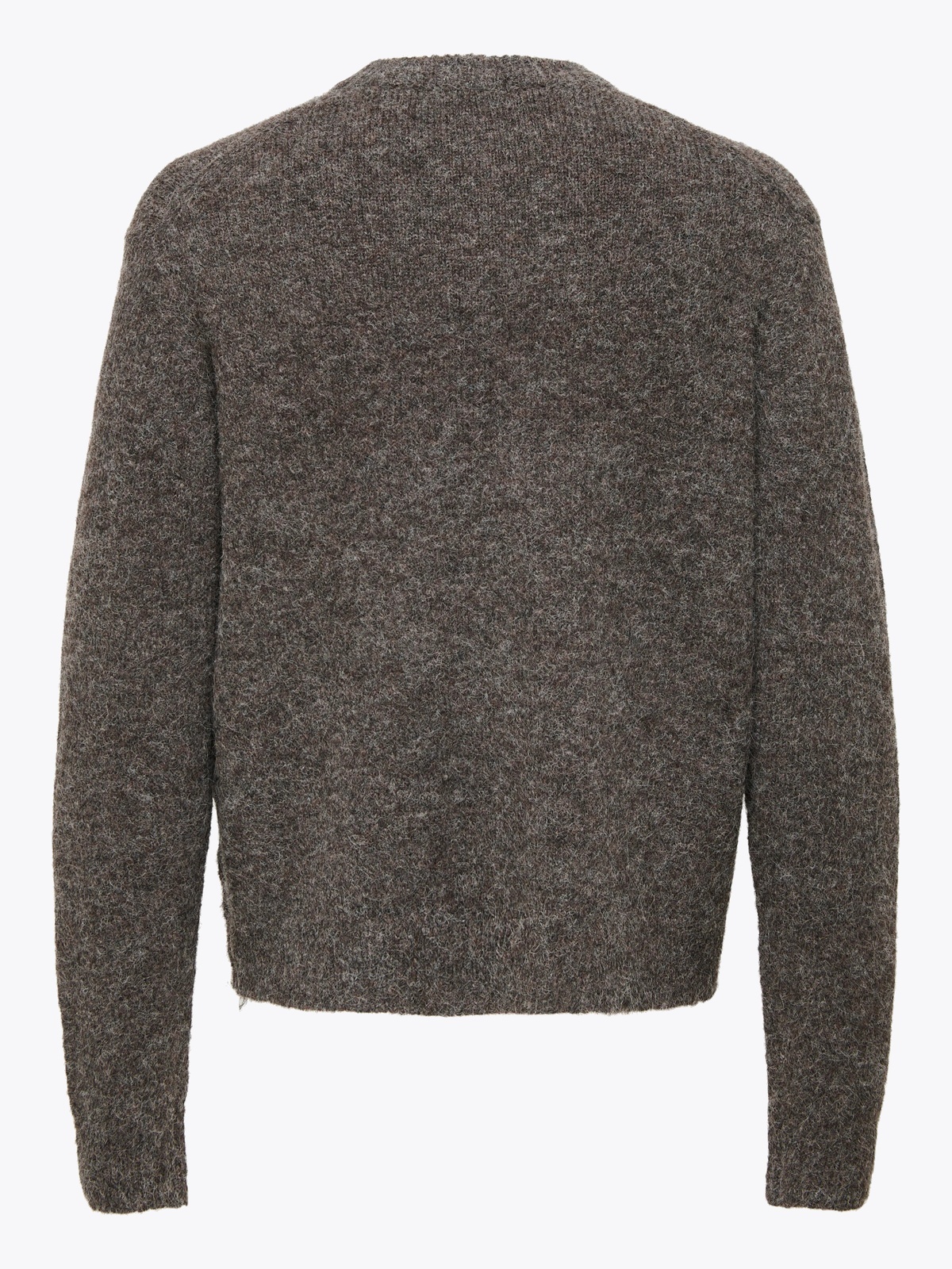 Only & Sons Hale Life Long Sleeve Relaxed Crew Knit Demitasse