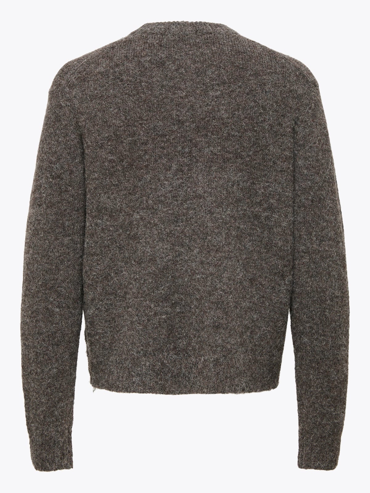 Only & Sons Hale Life Long Sleeve Relaxed Crew Knit Demitasse
