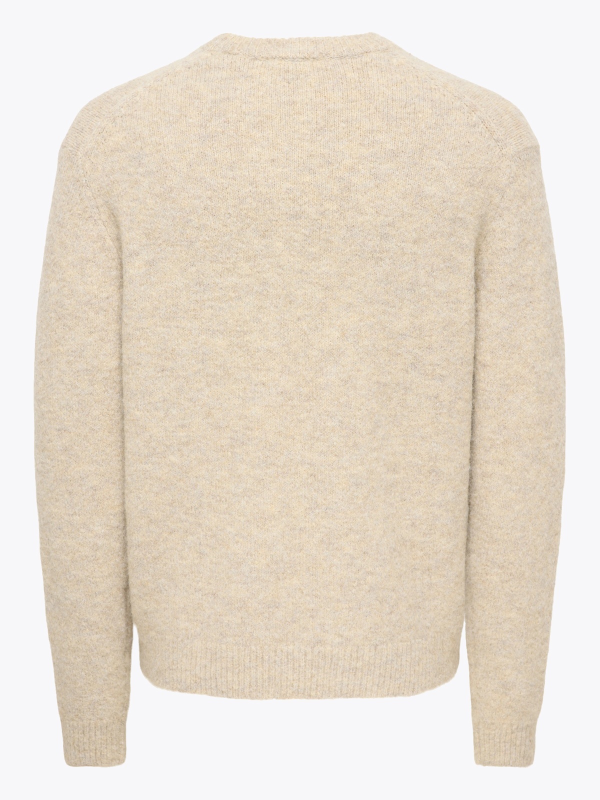 Only & Sons Hale Life Long Sleeve Relaxed Crew Knit Silver Lining