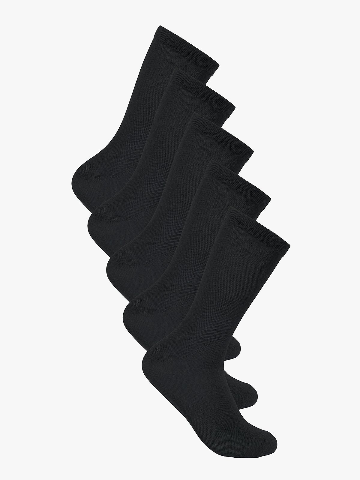 Only & Sons Basic Modal Sock 5 Pack Black