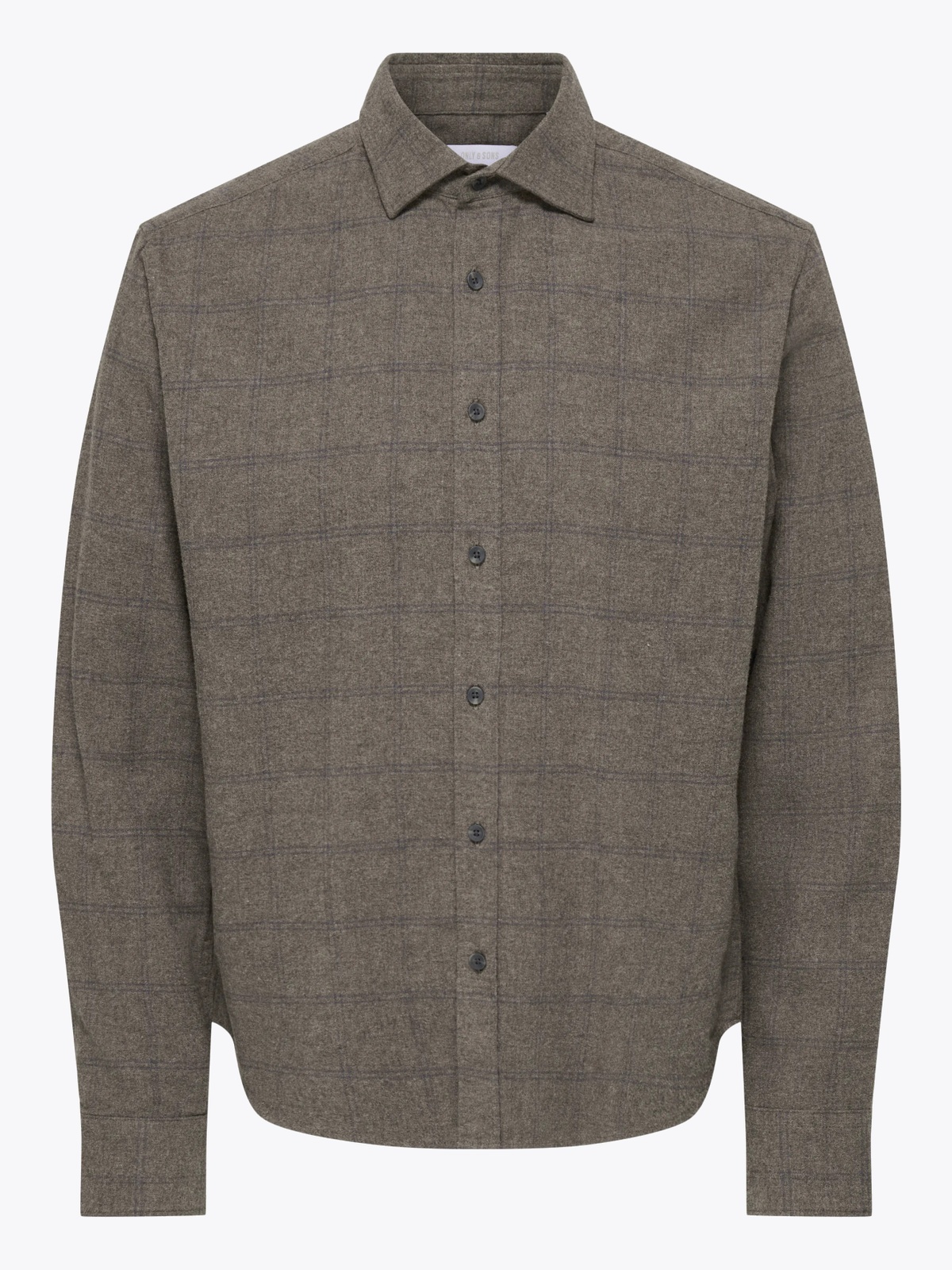 Only & Sons Alon Long Sleeve Slim Shirt Falcon Navy