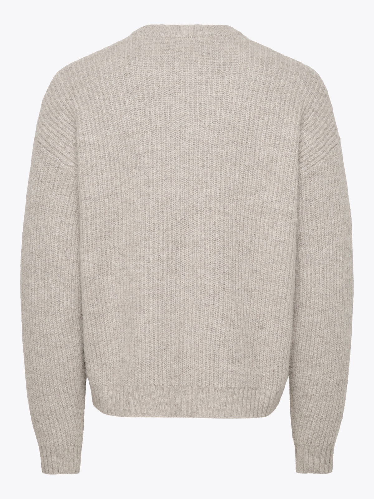 Only & Sons Bob DS Long Sleeve Crew Knit Silver Lining