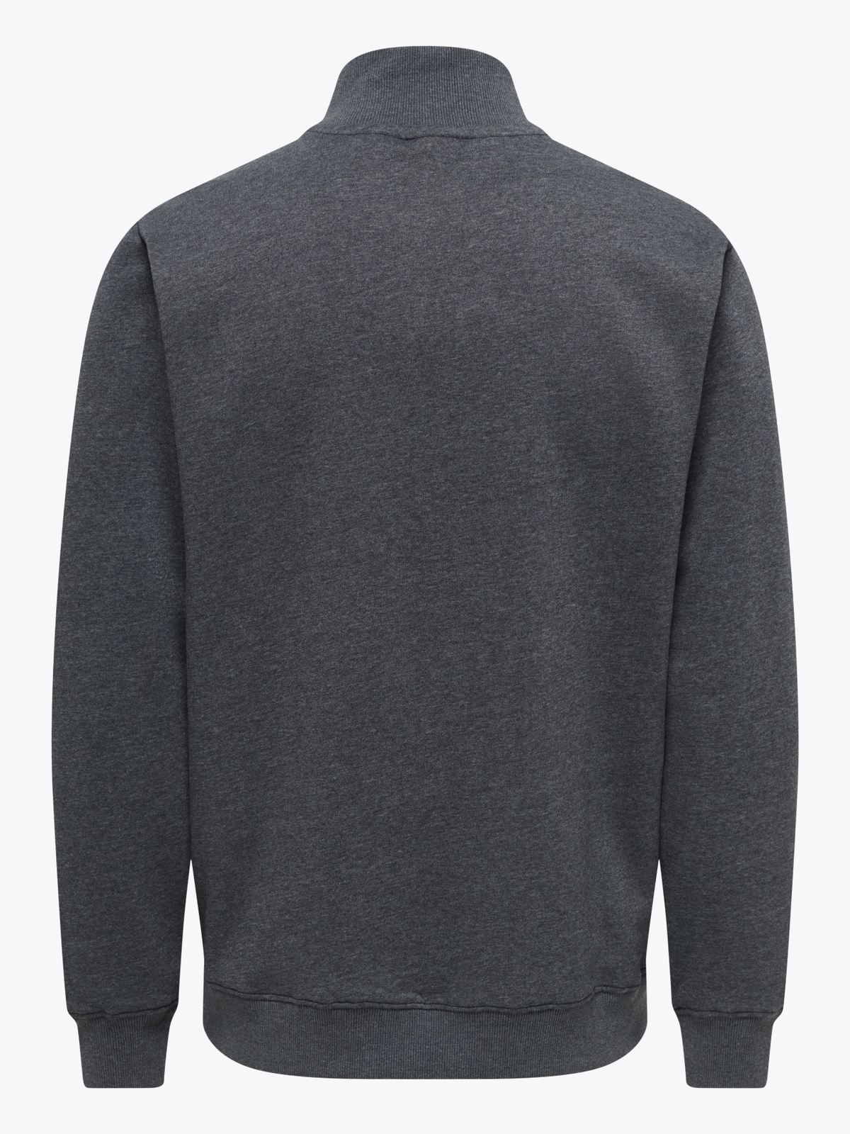Only & Sons Melange Regular Sweat Half Zip Sort