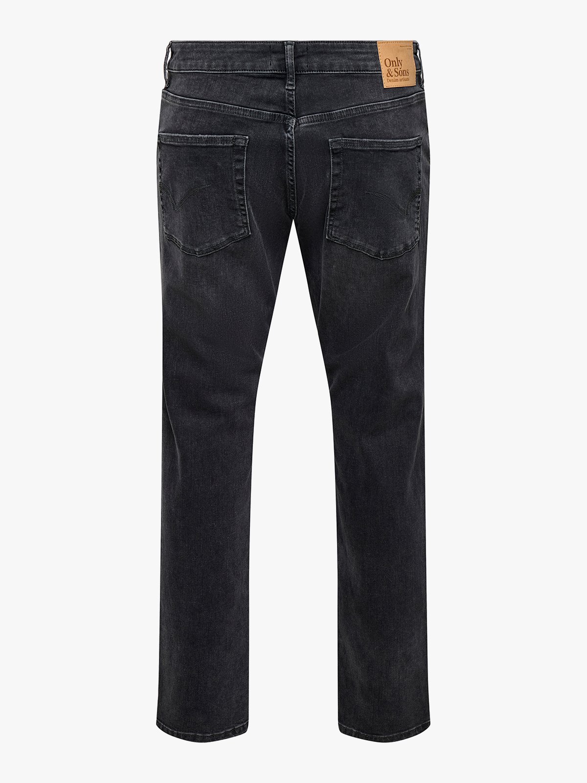 Only & Sons Weft Reg Denim Washed Black
