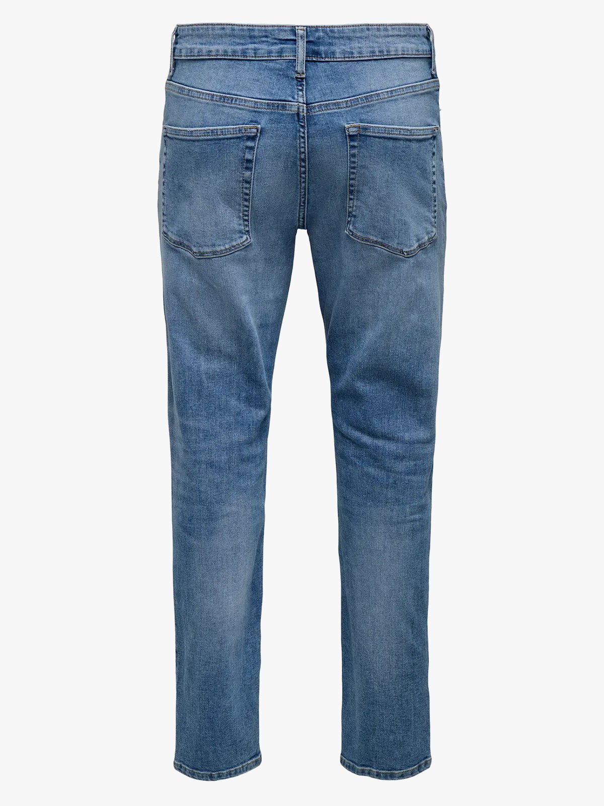 Only & Sons Weft Regular Denim Light Medium Blue Denim