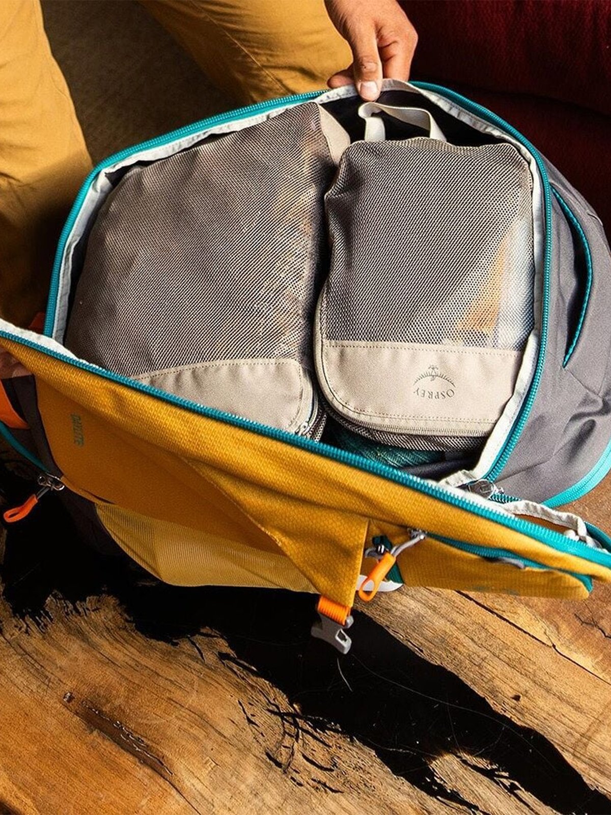 Osprey Daylite Packing Cube Set Tan Concrete