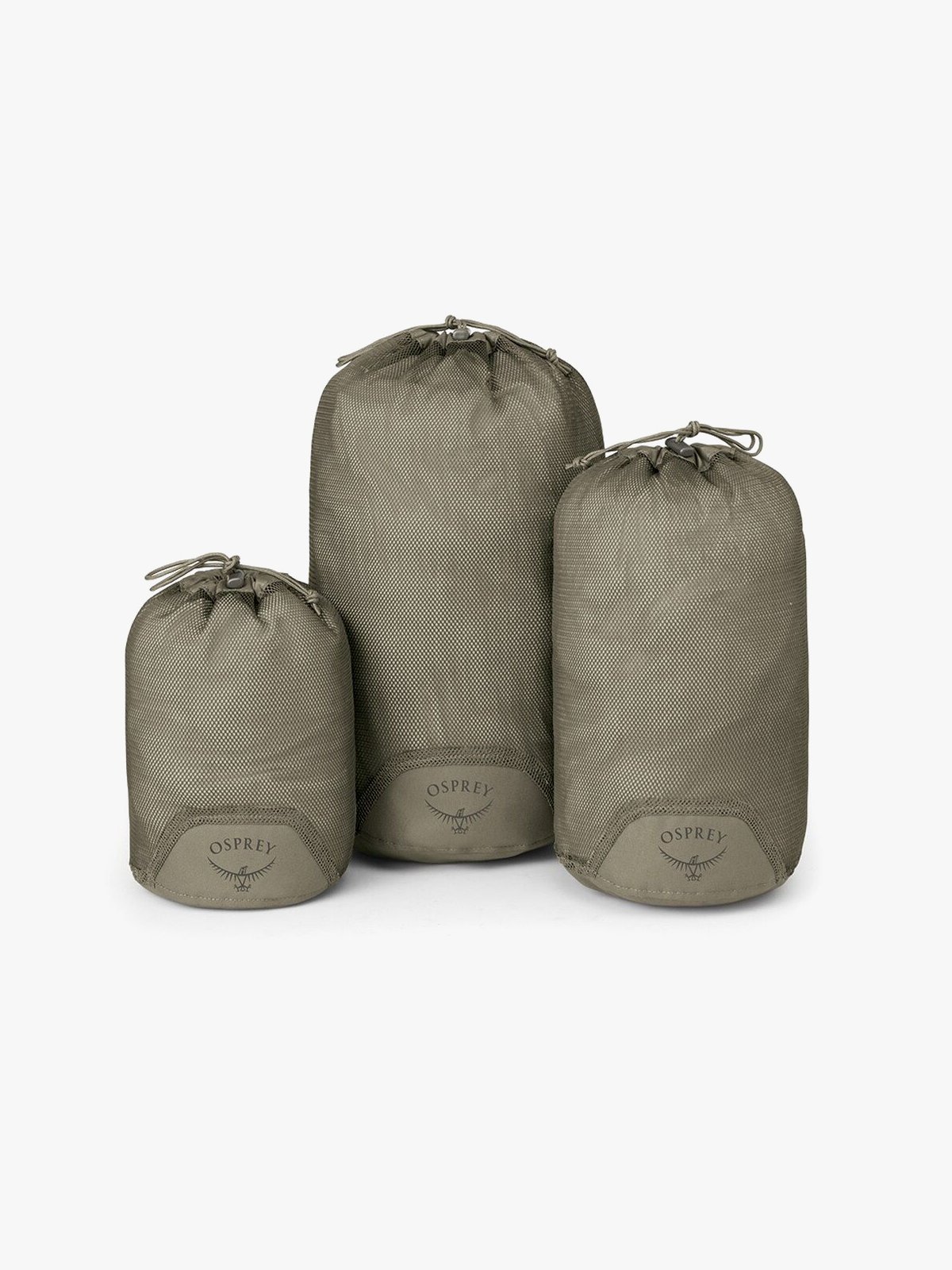 Osprey Daylite Mesh Stuff Sack Set Tan Concrete