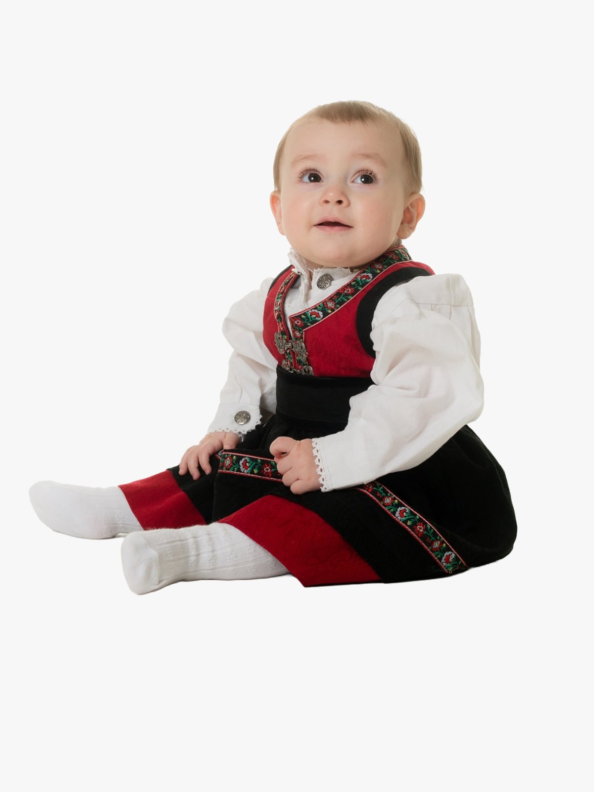 Salto Festdrakt Baby Pike Rød