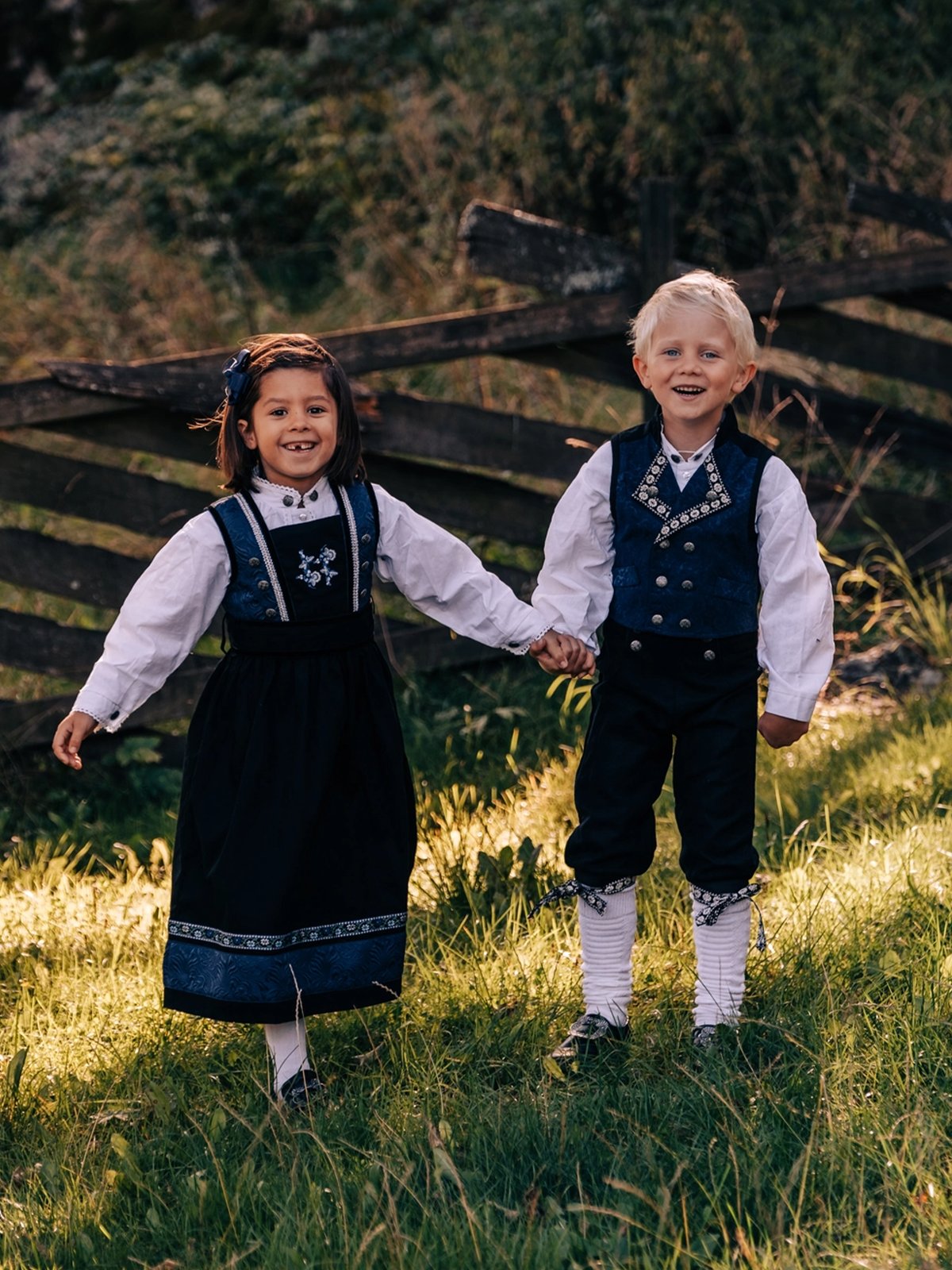 Salto Festdrakt Gutt Salto Blå
