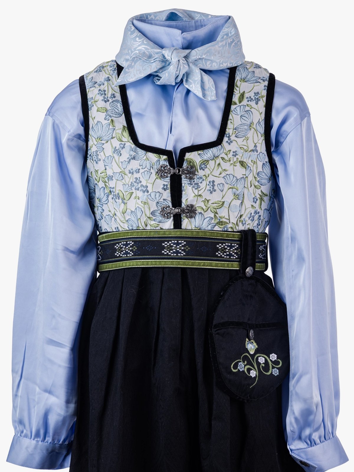 Salto Oline Festdrakt Botanic Blåmønster