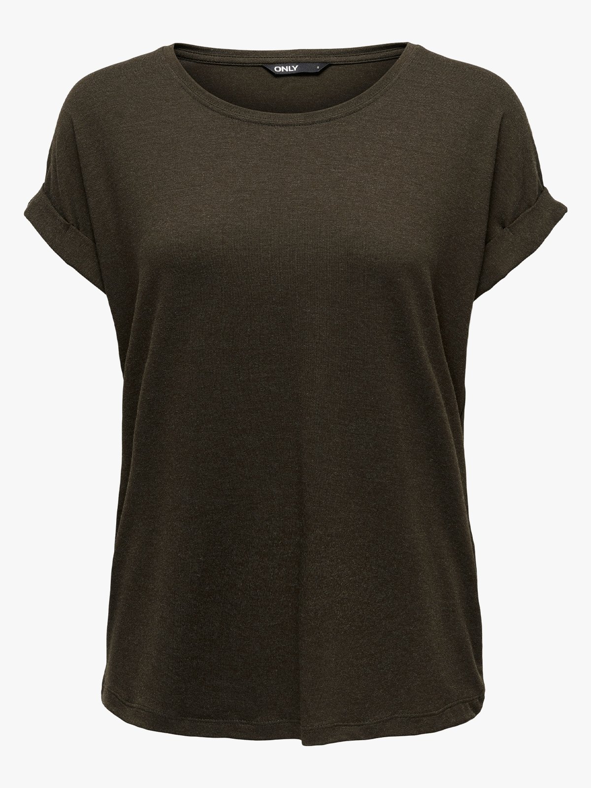 Only Moster Short Sleeve O-Neck Top Demitasse