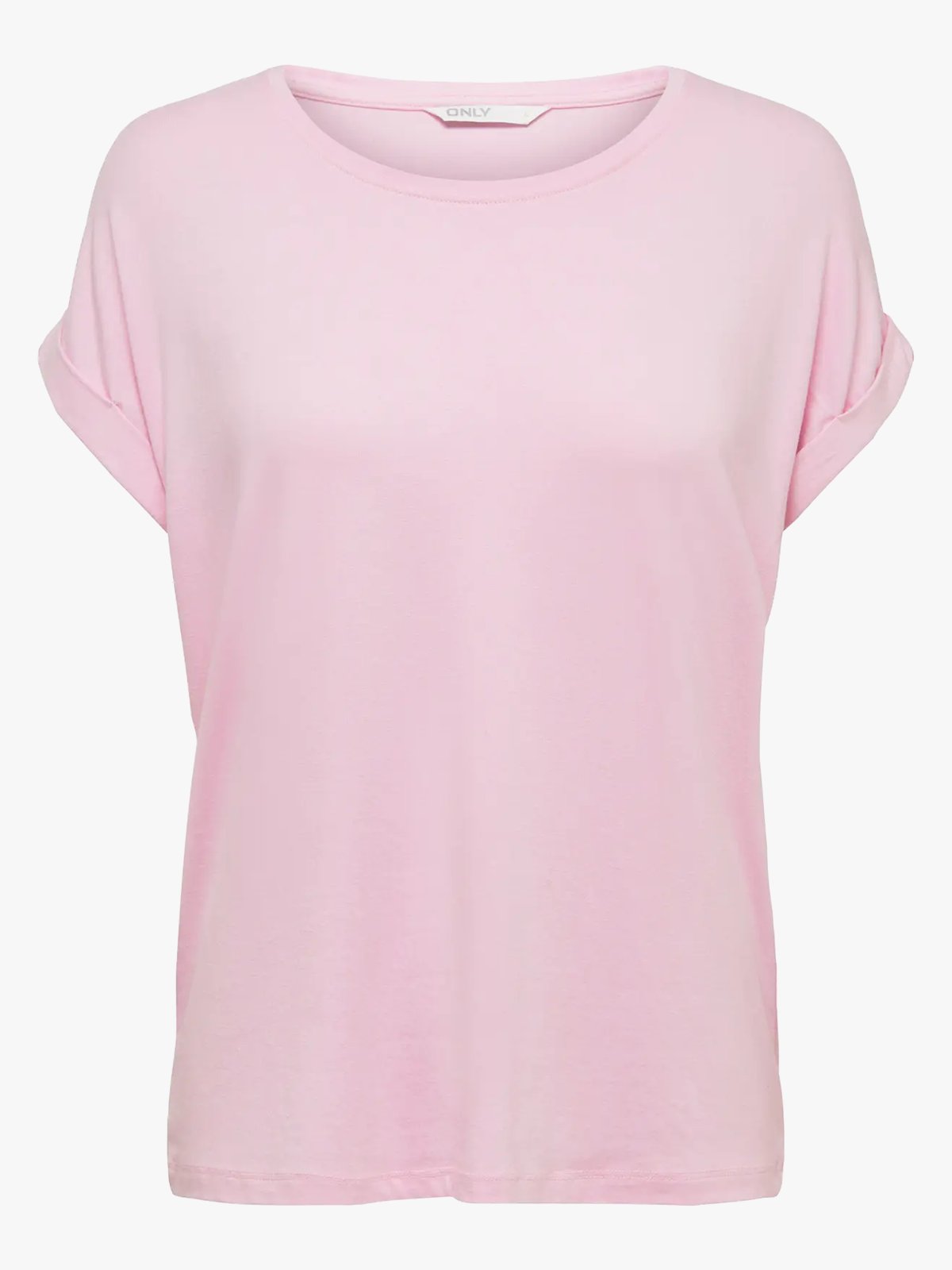 Only Moster Short Sleeve O-Neck Top Pink Lady