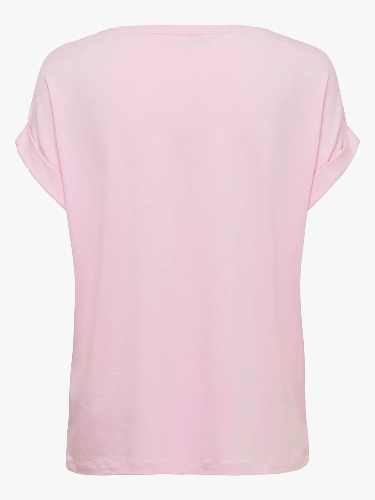 Only Moster Short Sleeve O-Neck Top Pink Lady