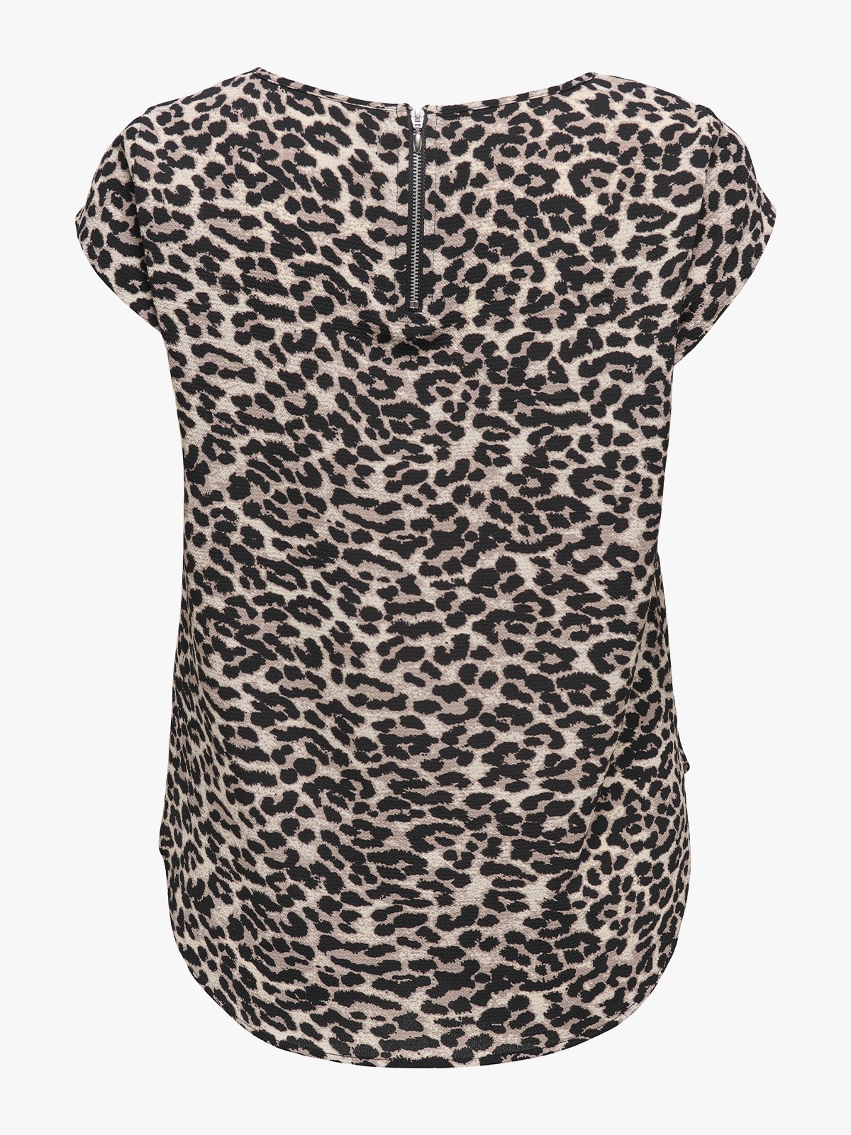 Only Vic Short Sleeve Top Pumice Stone