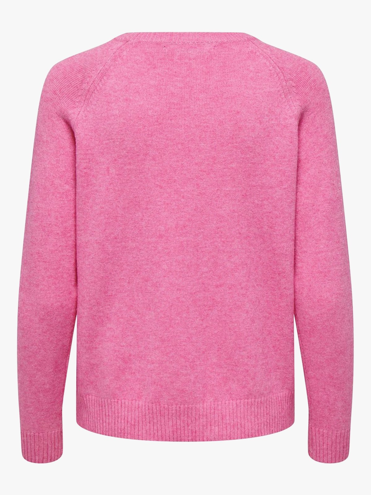Only Lesly Kings Long Sleeve Pullover Knit Carmine Rose