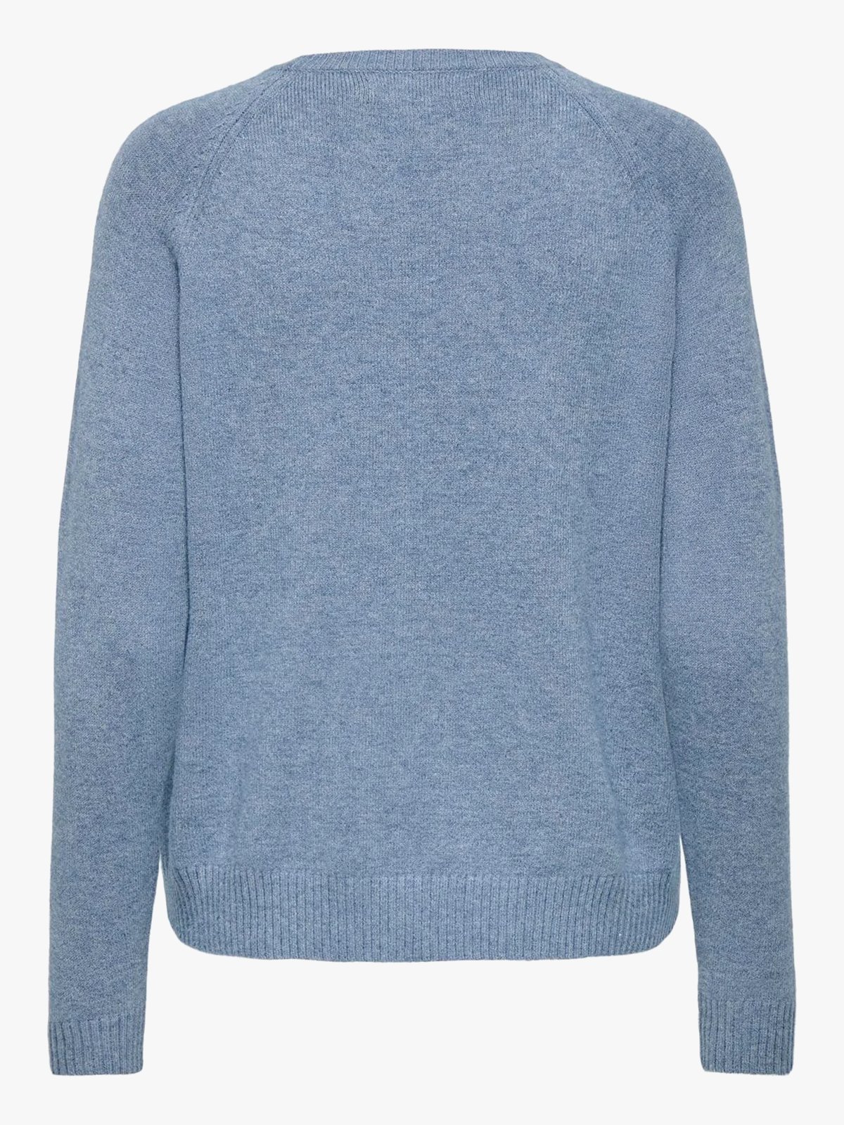 Only Lesly Kings Long Sleeve Pullover Knit Vintage Indigo