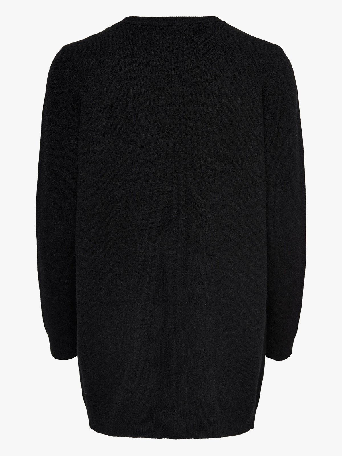 Only Lesly Long Sleeve Open Cardigan Knit Black