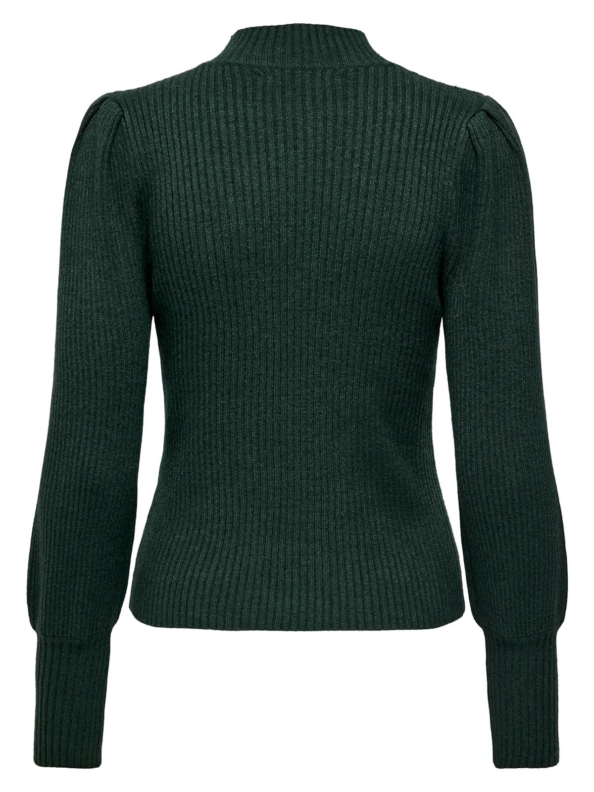 Only Katia Long Sleeve Highneck Pullover Knit June Bug