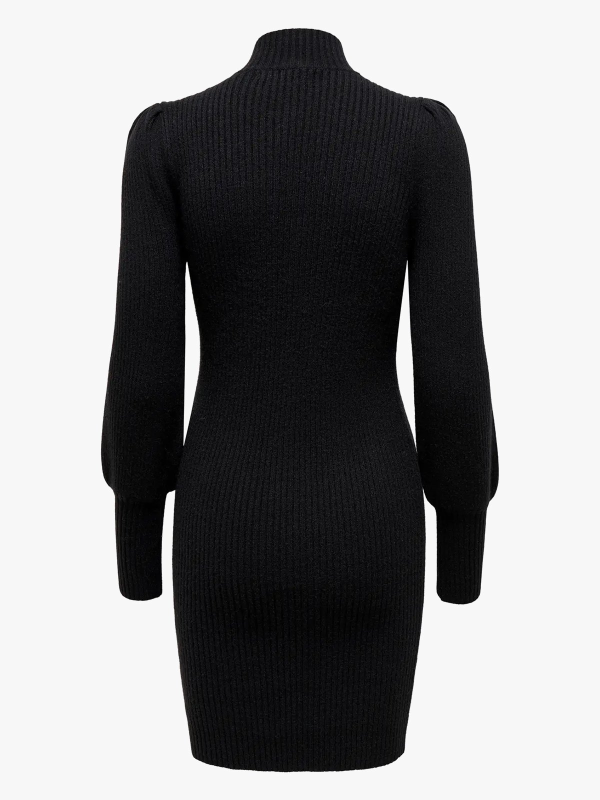 Only Katia Long Sleeve Dress Knit Black