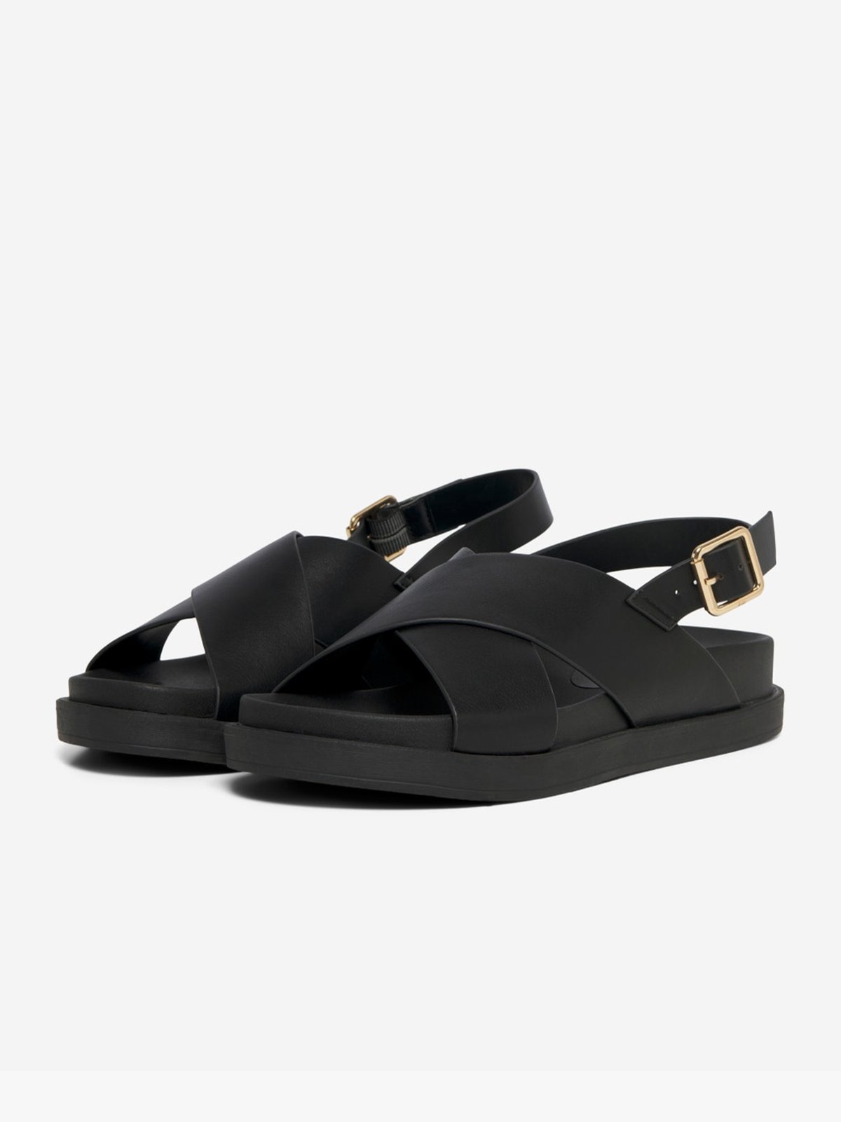 Only Minnie-2 PU Slingback Sandal Black