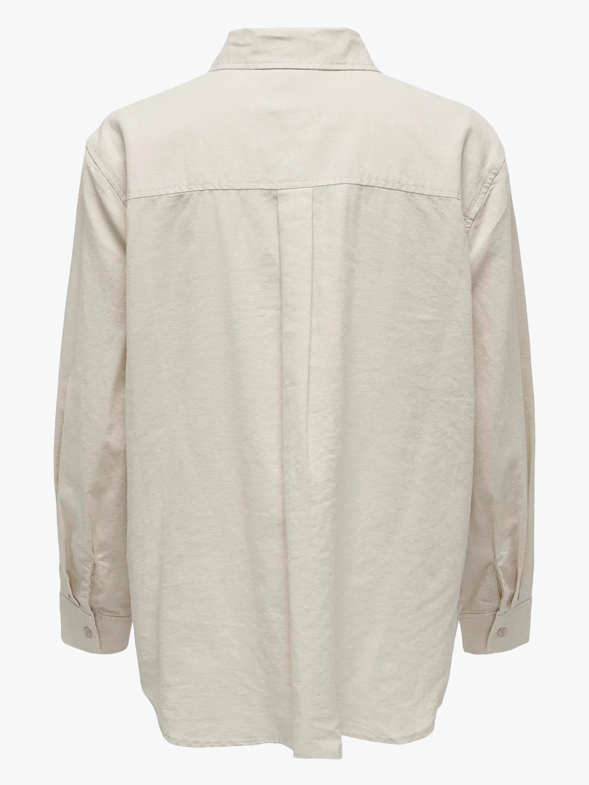 Only Tokyo Linen Blend Shirt Moonbeam