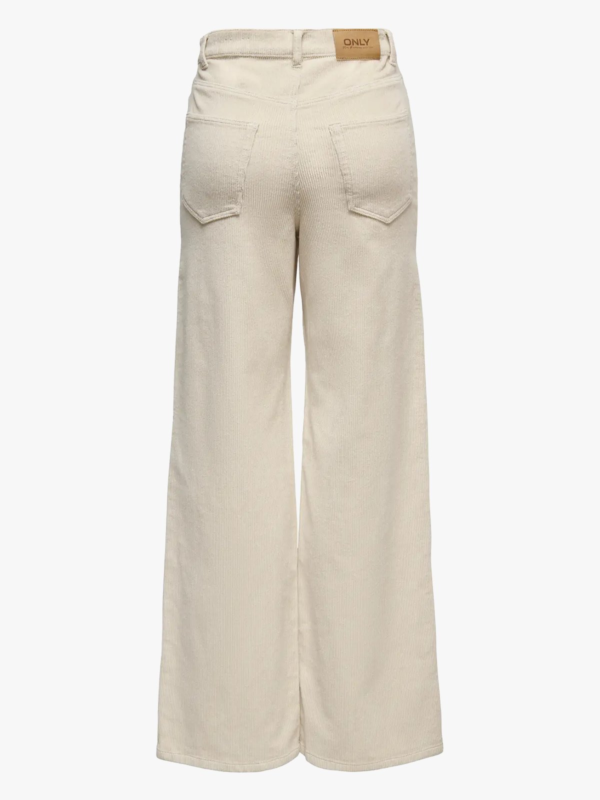 Only Hope Global High Waist Wide Cord Pant Oatmeal