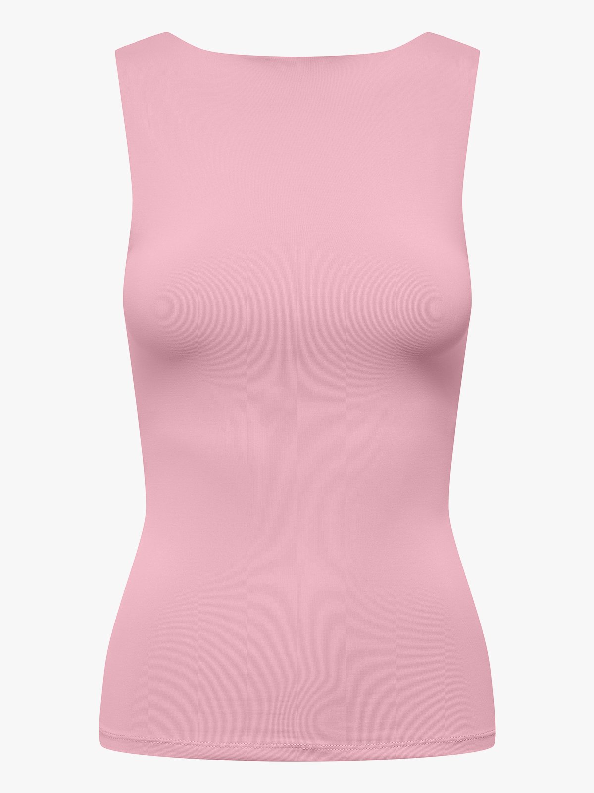 Only Ea Sleeveless 2-Ways Fit Top Bleached Mauve