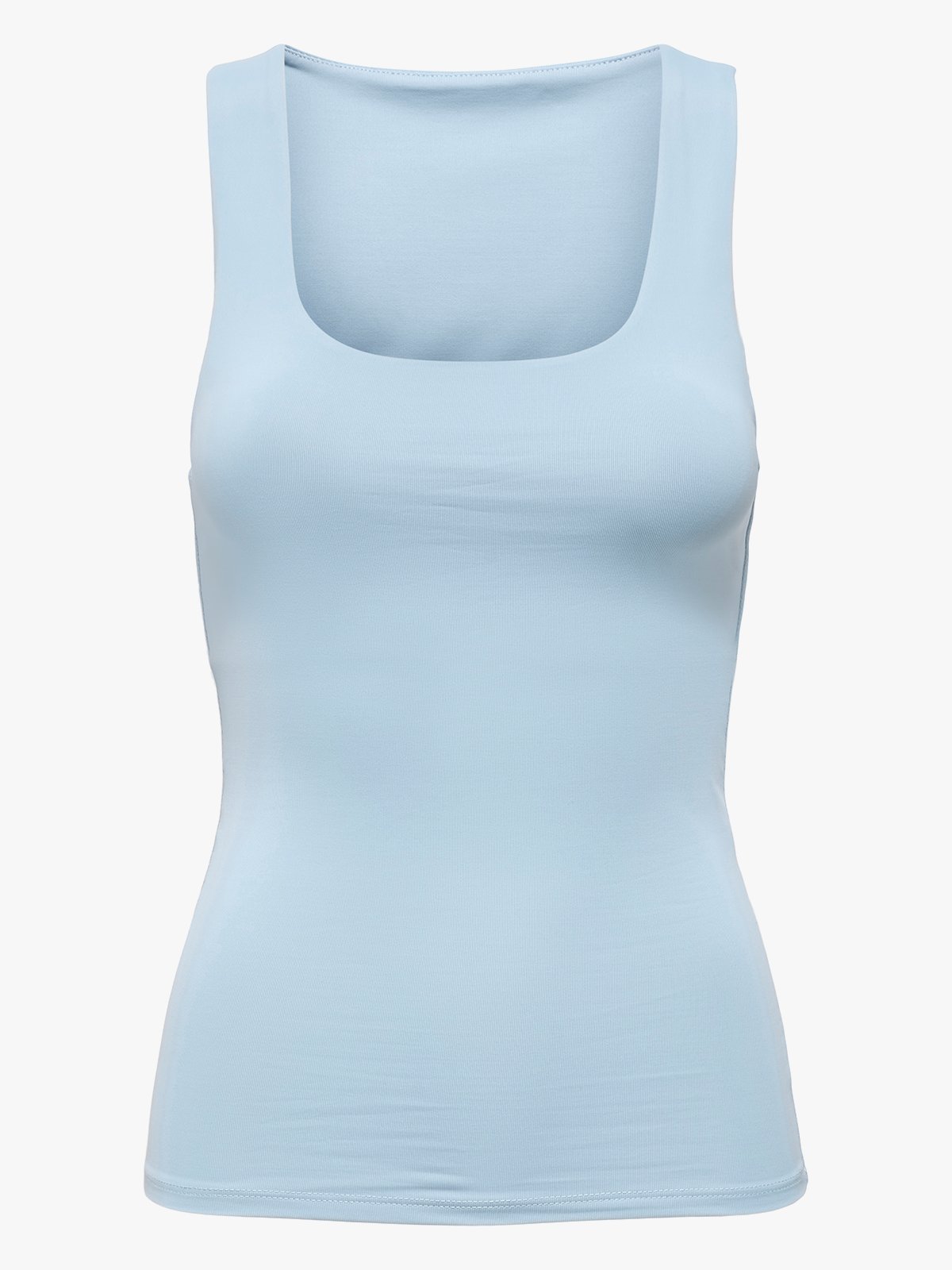 Only Ea Sleeveless 2-Ways Fit Top Soft Chambray