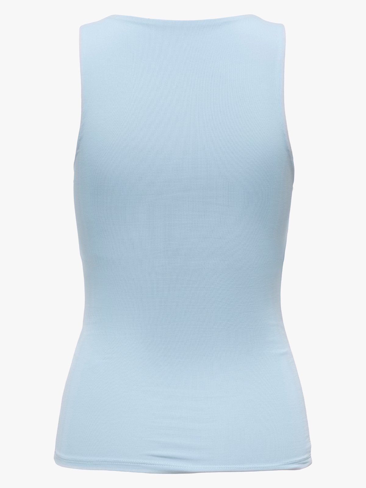 Only Ea Sleeveless 2-Ways Fit Top Soft Chambray