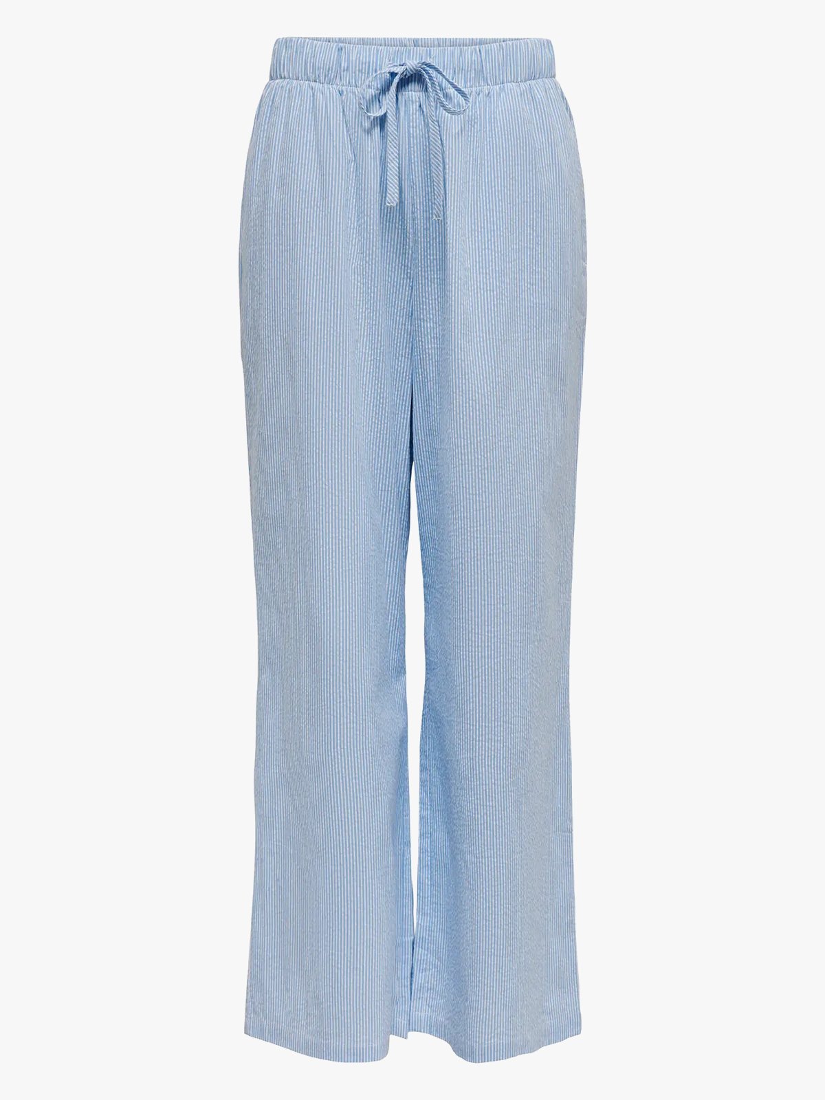 Only Augusta Pant Cloud Dancer / Blue Stripes