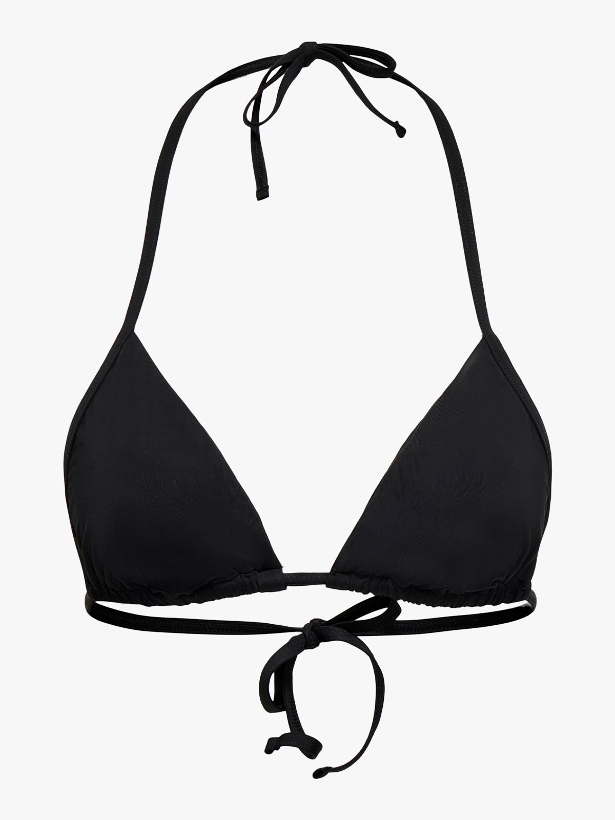 Only Marseille Triangle Bikino Top Black