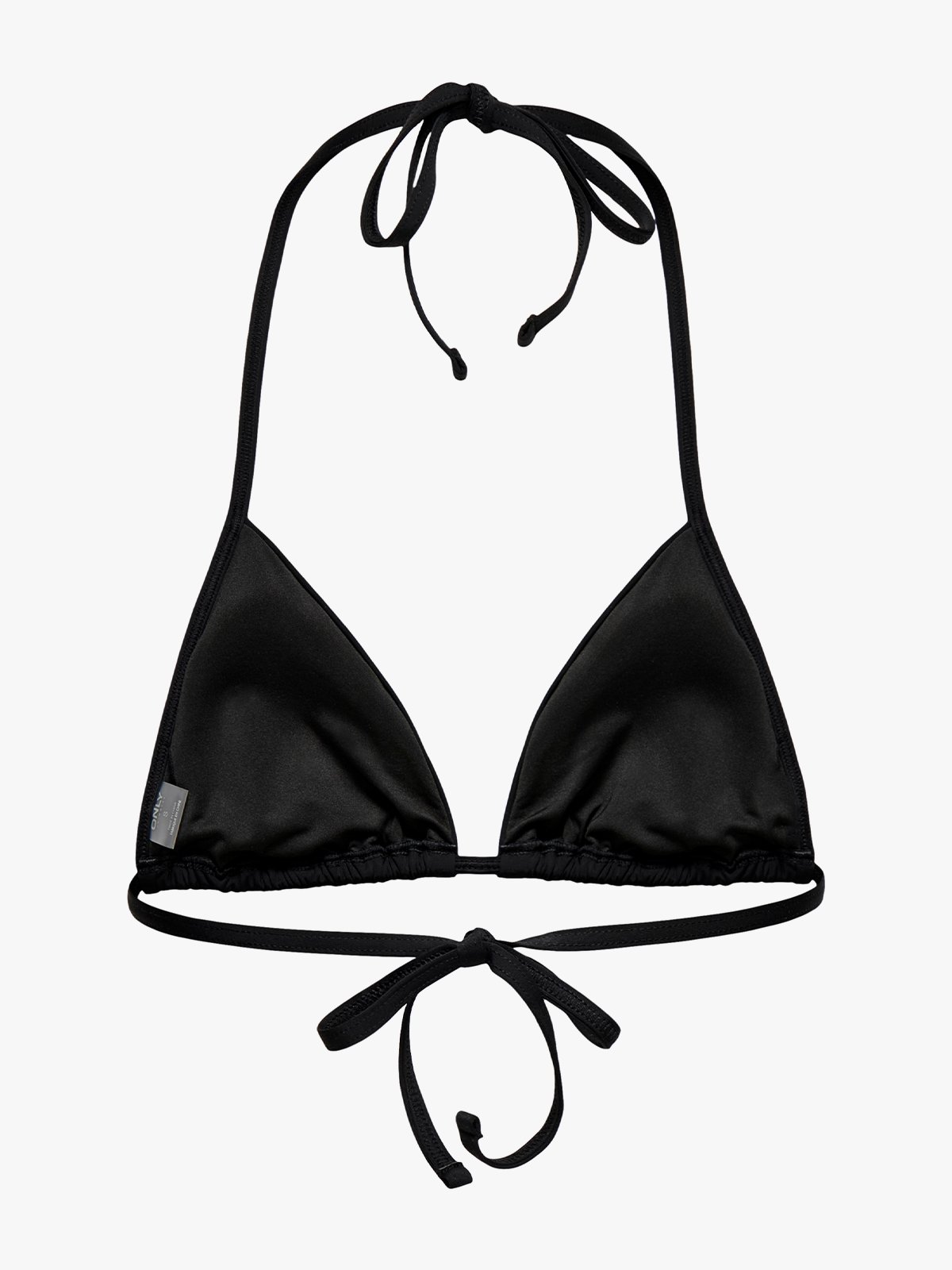 Only Marseille Triangle Bikino Top Black