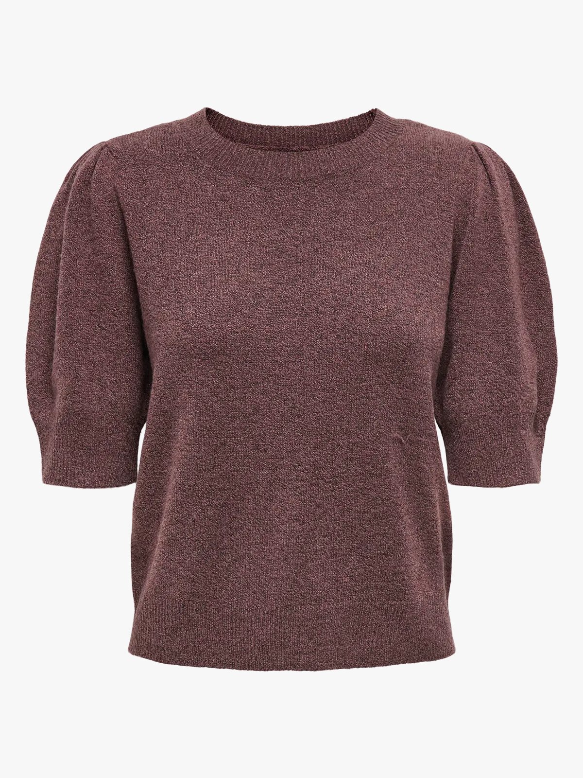 Only Rica Life 2/4 Pullover Knit Rose Brown w. Melange