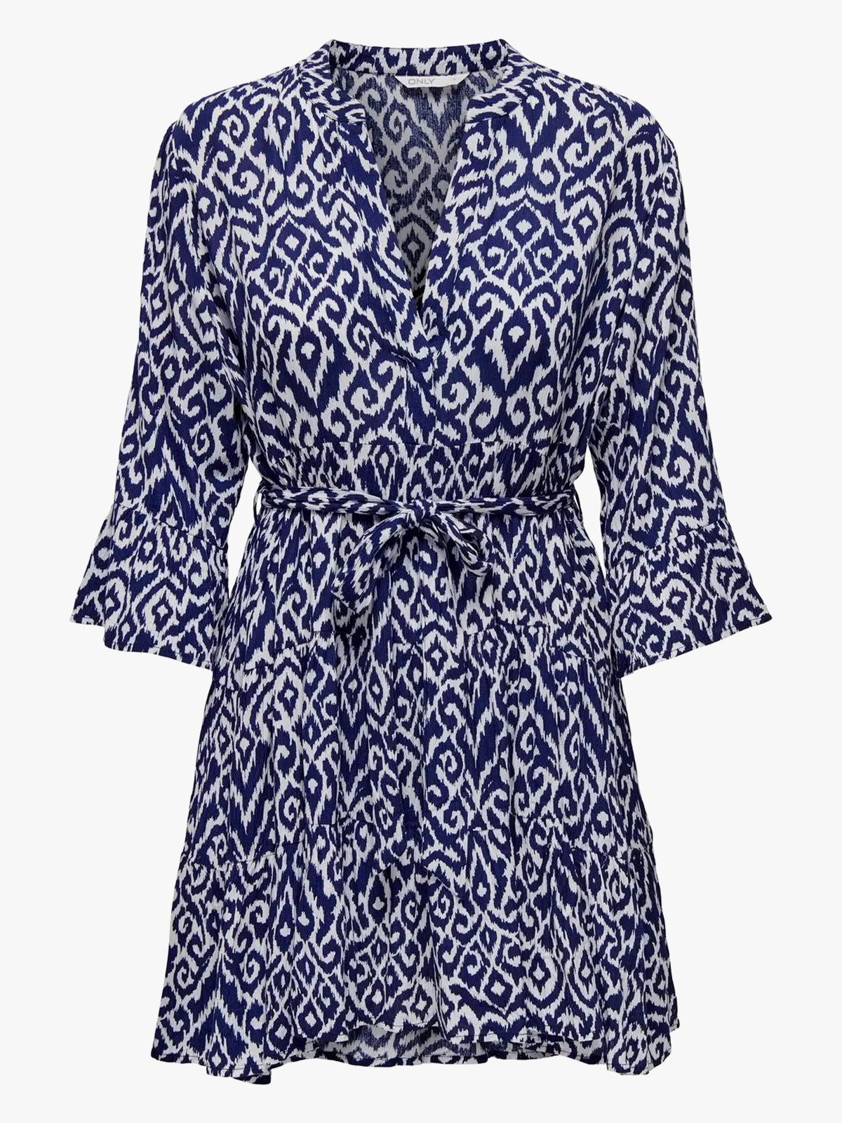 Only Clemmentine 3/4 Dress Ombre Blue Clemmentine Grafic