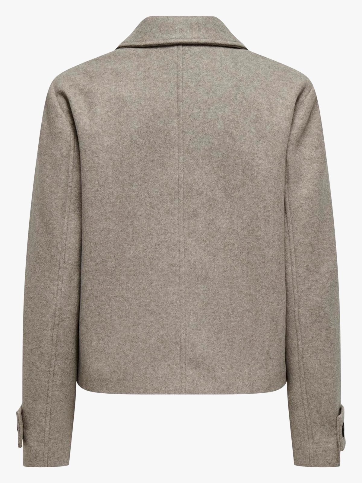 Only Freja Life Short DB Jacket Mocha Meringue Melange