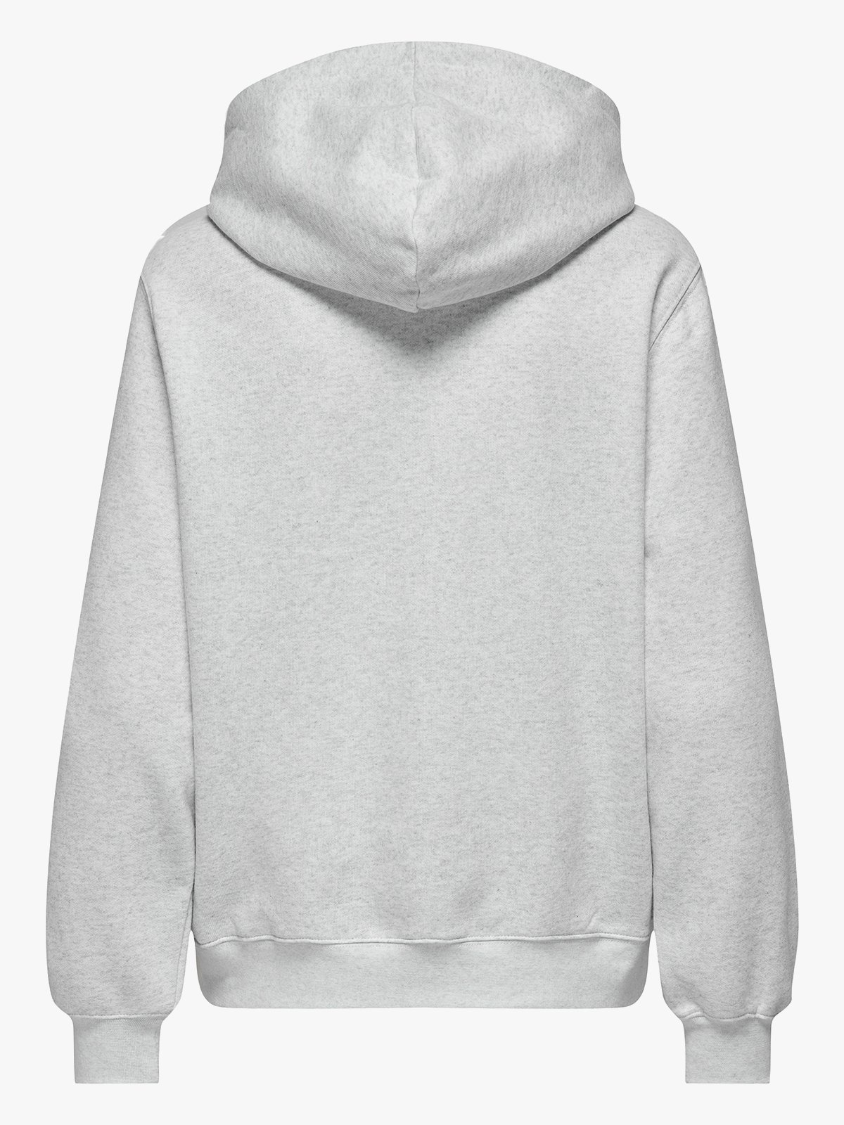 Only Daze Long Sleeve Hood Sweat Light Grey Melange