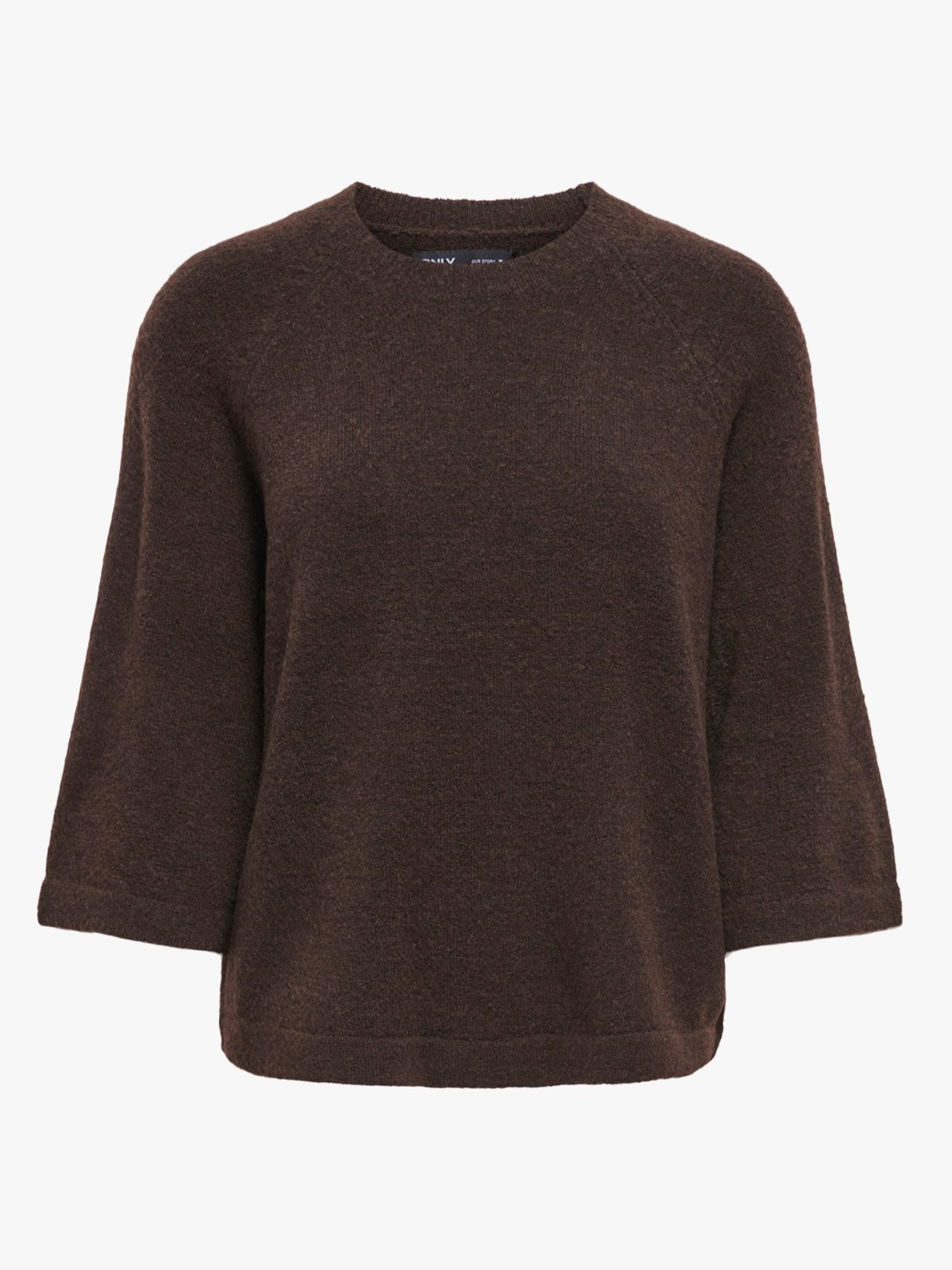Only Simoni 3/4 Pullover Knit Coffe Bean
