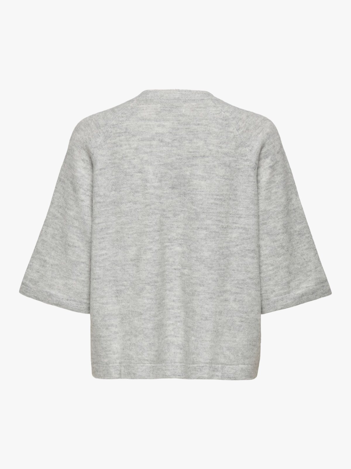 Only Simoni 3/4 Pullover Knit Light Grey Melange